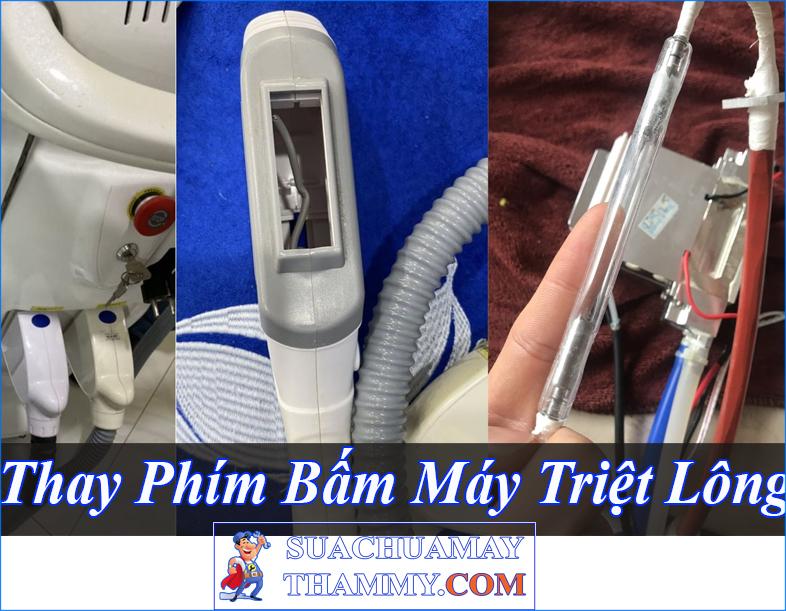 Thay Phím Bấm Máy Triệt Lông Tại Spa Giá Rẻ Chất Lượng Tốt Bảo Hành Dài